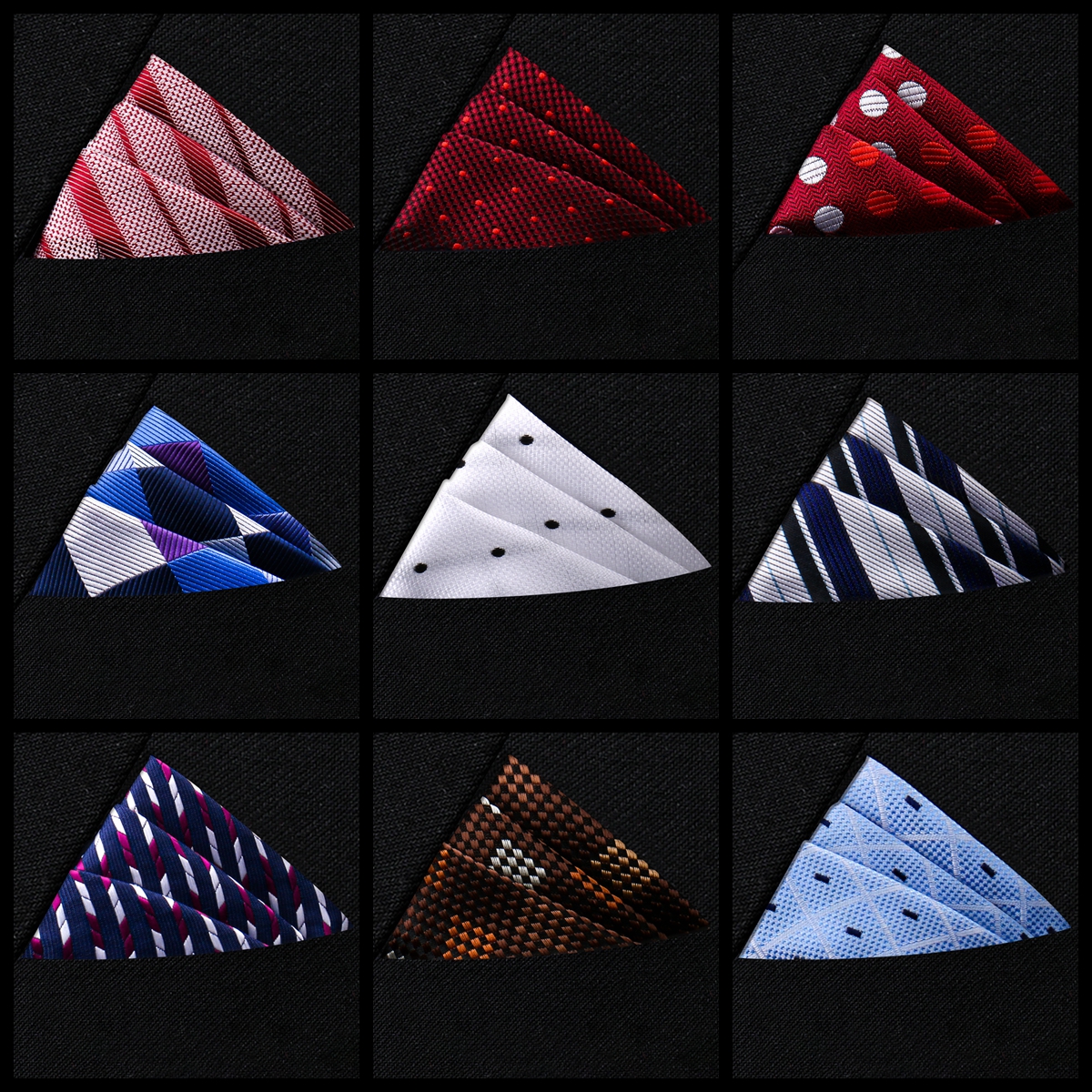 Pocket Square Silk High Grade  – Pocket Square Set Bewertung und Preis