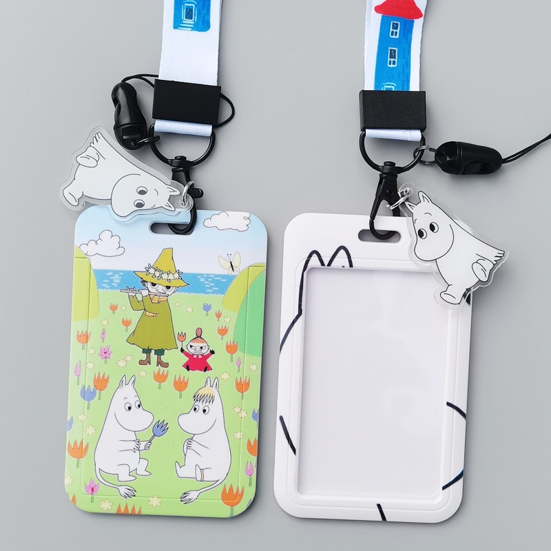 Moomin Cartoon Hard Card Holde – Lanyard Badge Holder Bewertung und Preis