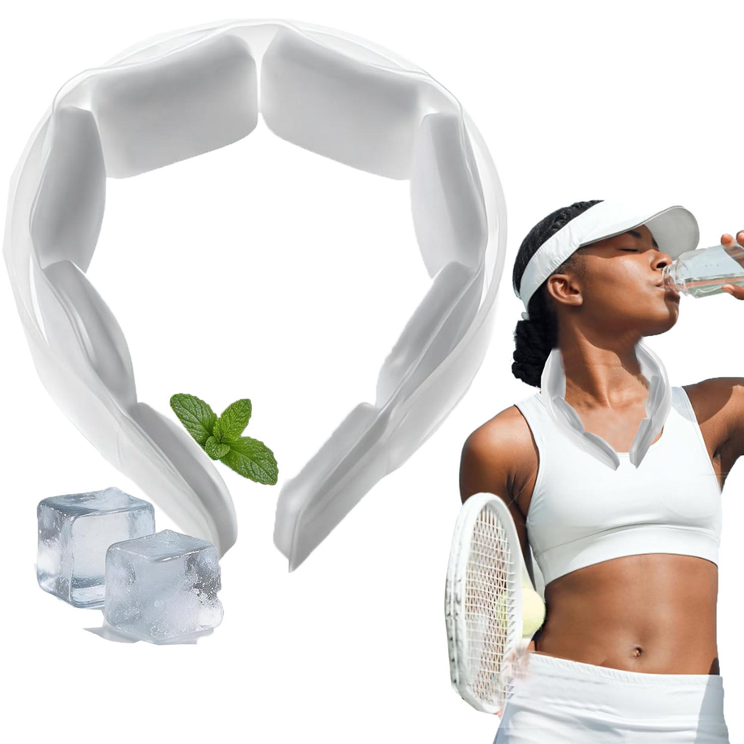 Reusable Ice Neck Ring Cooling – Neck Warmer Tube Bewertung und Preis
