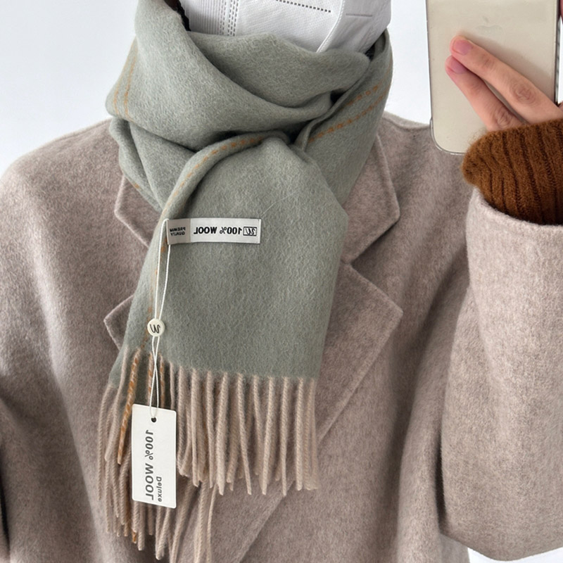 Elegant Good Quality 100% Wool – Muffler Men Wool Bewertung und Preis