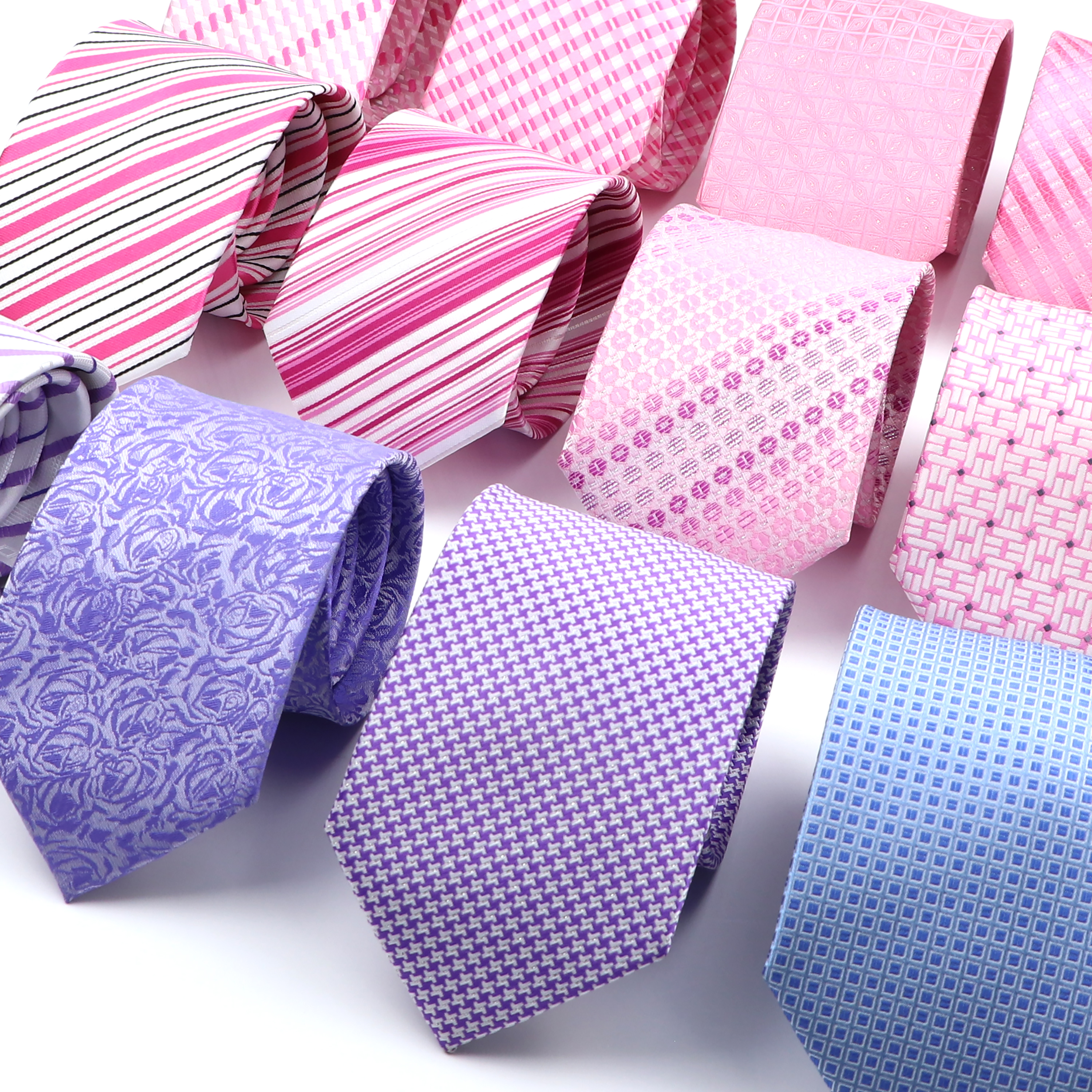 New Bright Pink Men Ties Class – Skinny Tie Men Bewertung und Preis
