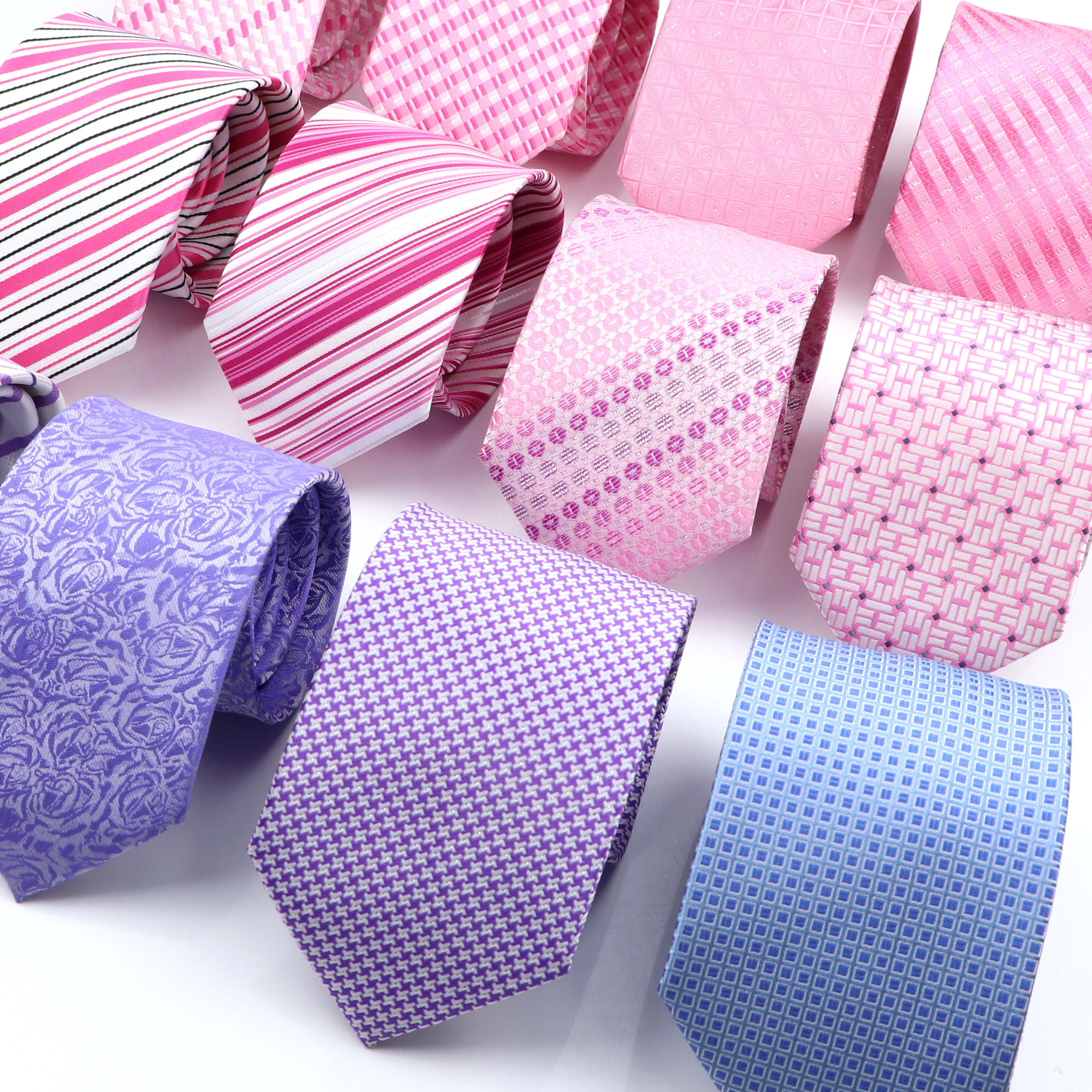 New Bright Pink Men Ties Class – Skinny Tie Men Bewertung und Preis