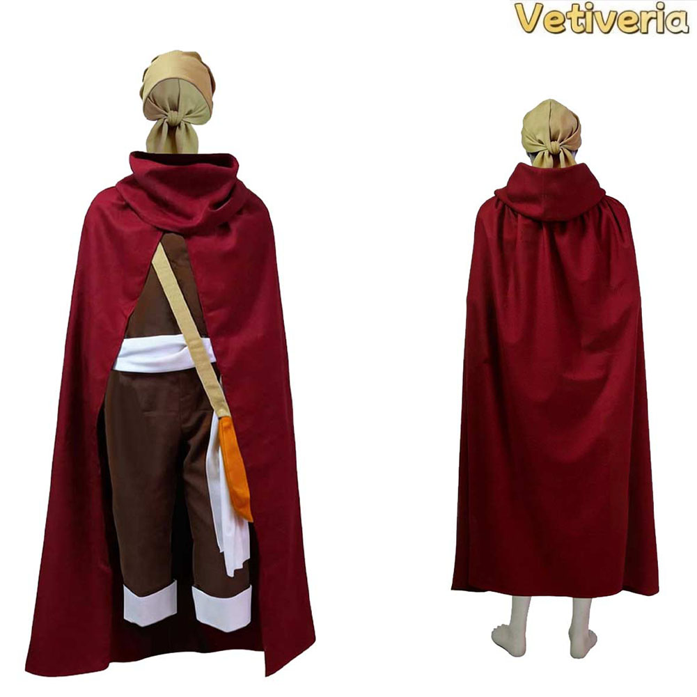Men Usopp Cosplay Scarf Jumpsu – Ascot Neck Scarf Bewertung und Preis