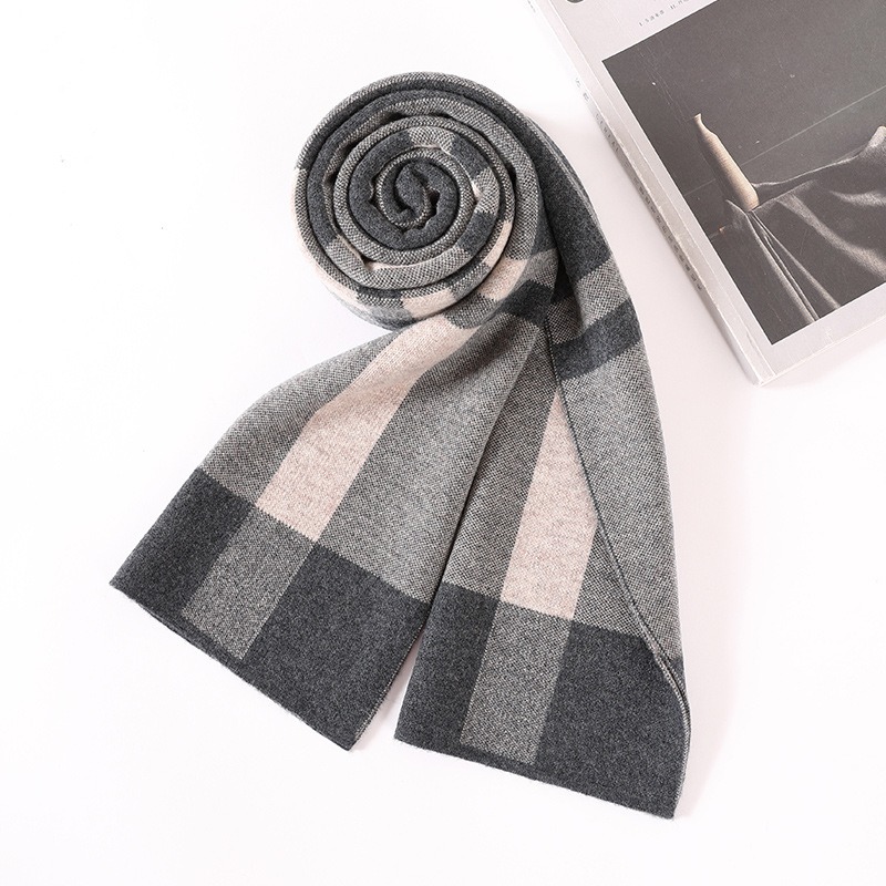Luxury Scarf Man Winter Warm W – Muffler Men Wool Bewertung und Preis