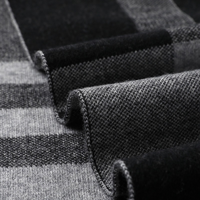 Luxury Scarf Man Winter Warm W – Muffler Men Wool Bewertung und Preis
