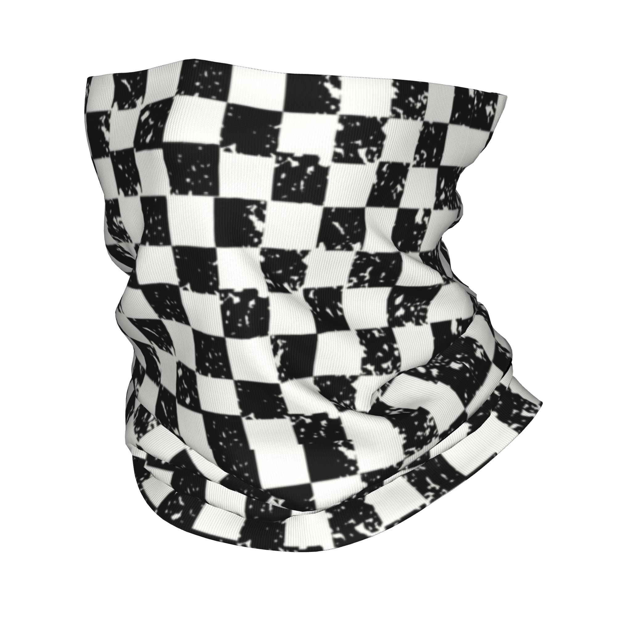 Custom Retro Checkered Flag Wi – Neck Warmer Tube Bewertung und Preis