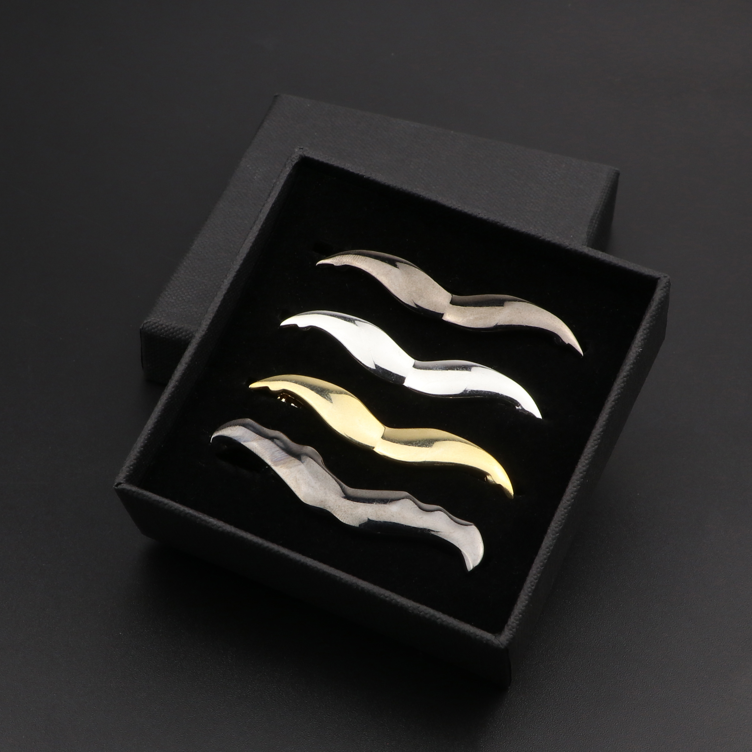 Fashion Metal Men Tie Clip Set – Tie Bar Set Gift Bewertung und Preis
