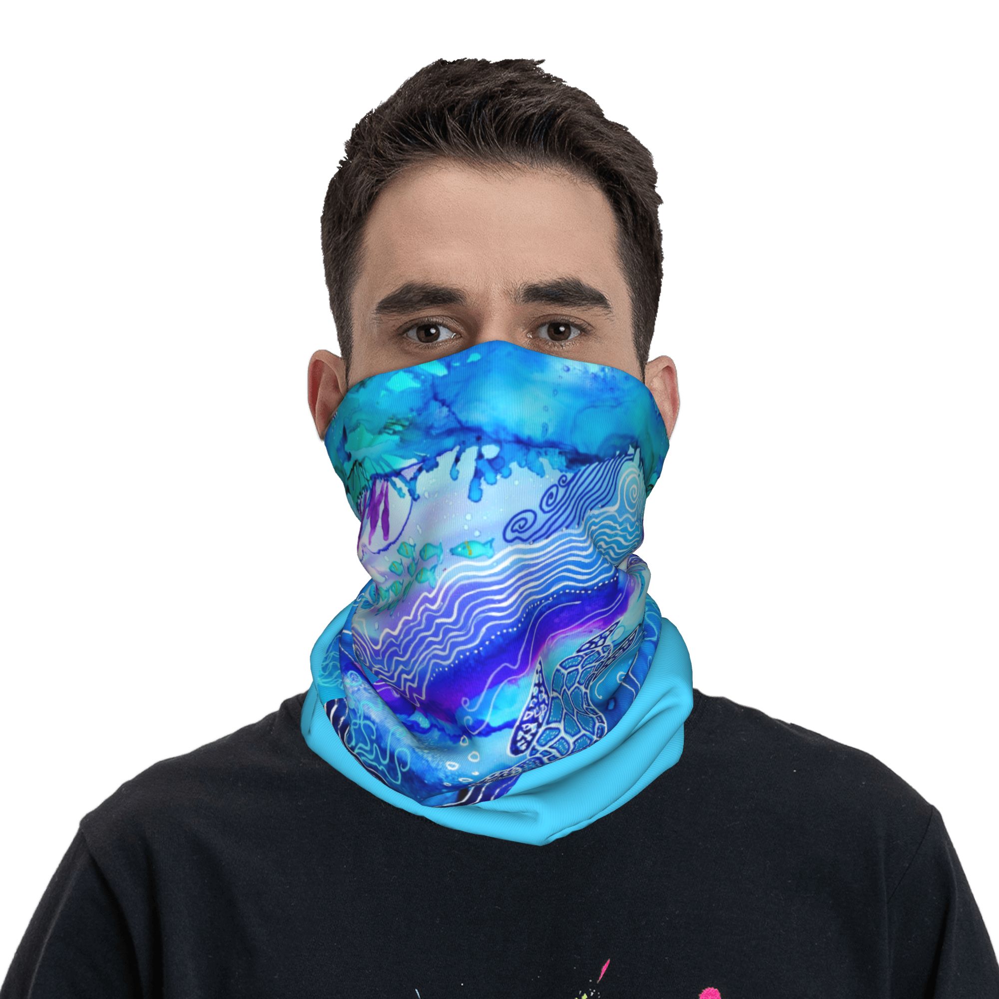 Custom Ocean Turtle Dive Winte – Neck Warmer Tube Bewertung und Preis