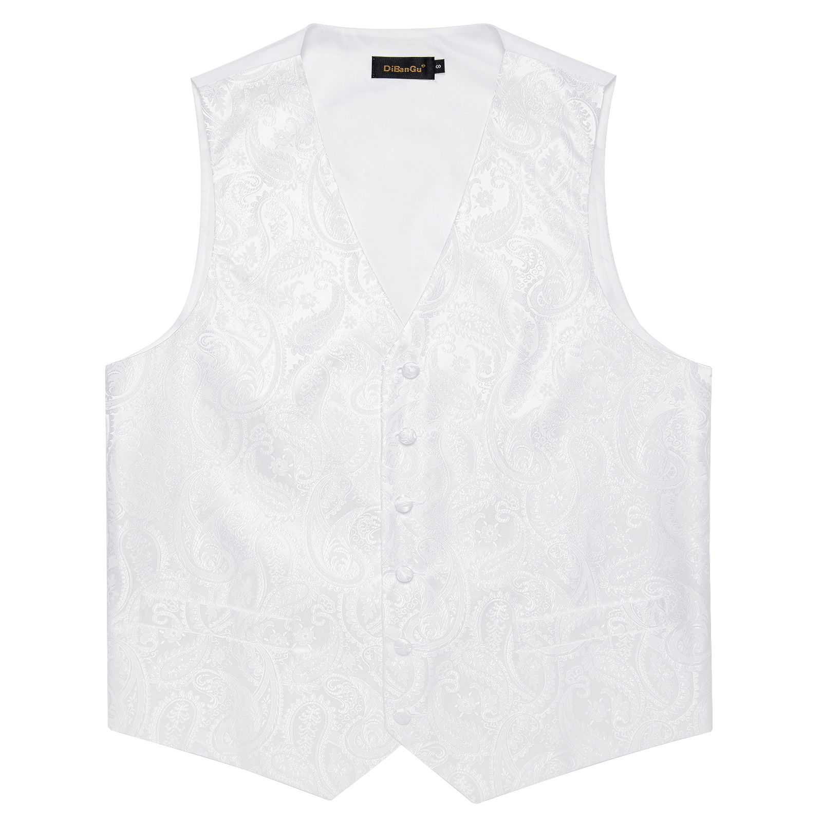 Pure White Wedding Vest for Ma – Pocket Square Set Bewertung und Preis