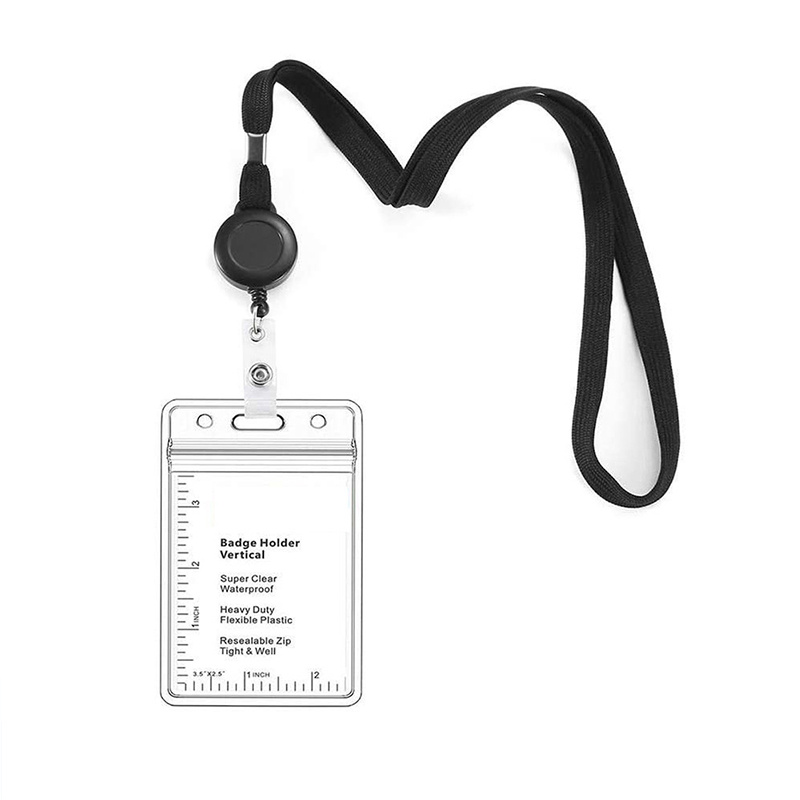 1-3Pcs Waterproof ID Badge Hol – Lanyard Badge Holder Bewertung und Preis