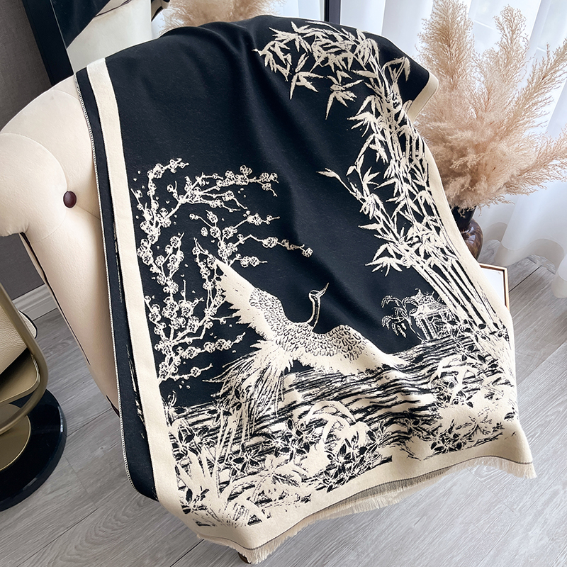 Women Winter Cashmere Scarf Wh – Woven Scarf Blanket Bewertung und Preis