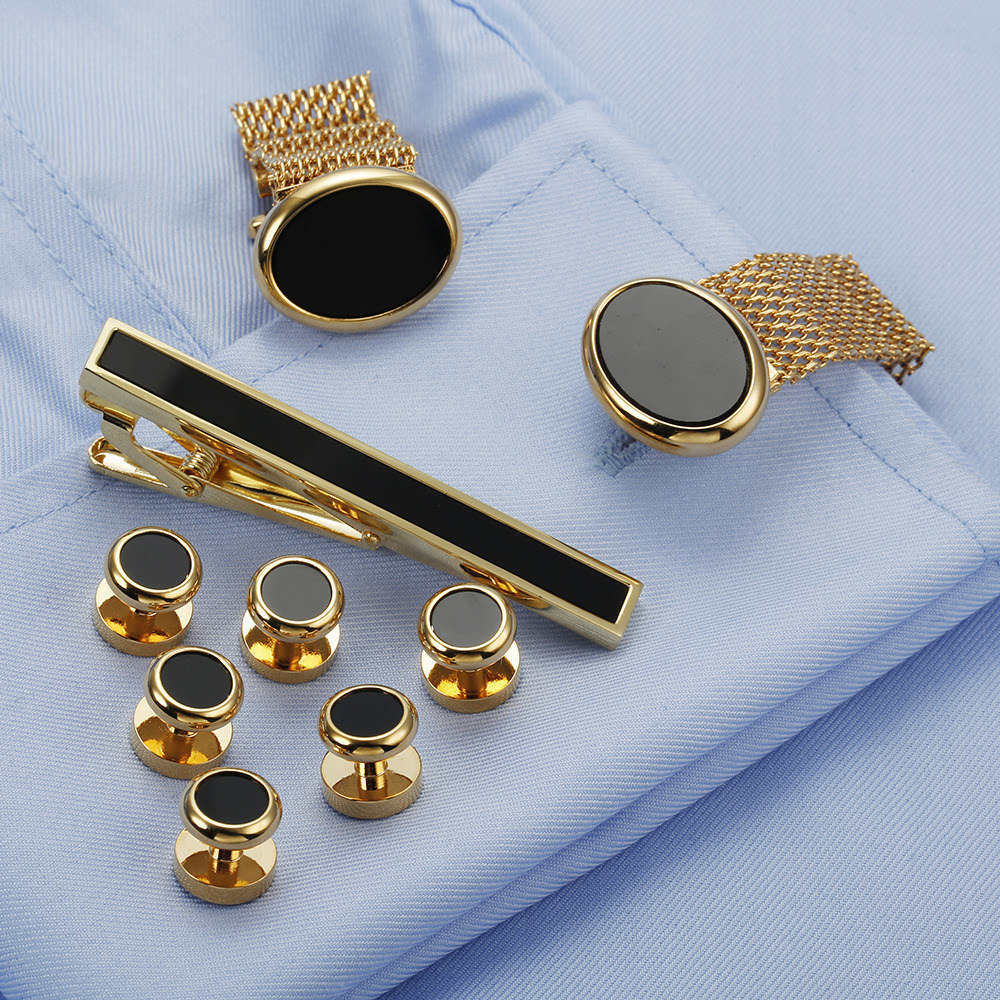VAGULA New 9PCS Cuff links Tie – Tie Bar Set Gift Bewertung und Preis