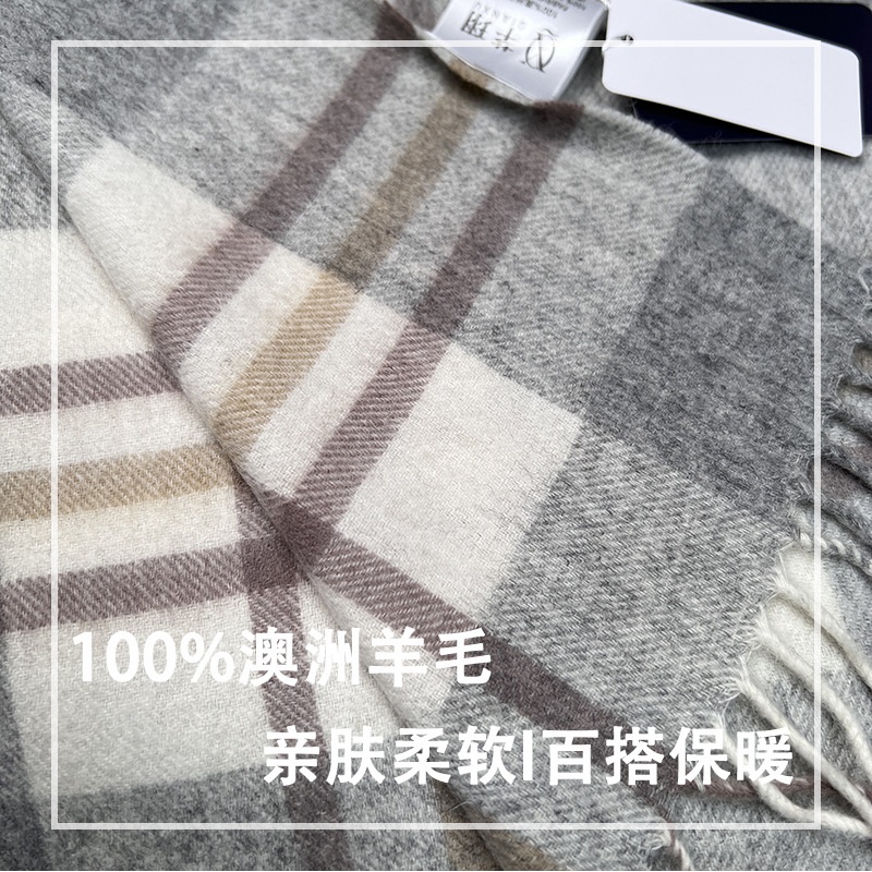 High Quality 100% Wool Scarf W – Muffler Men Wool Bewertung und Preis