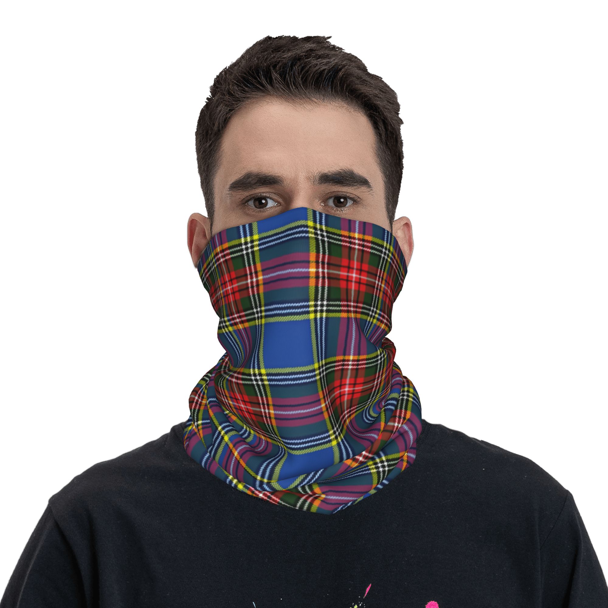 Custom Royal Tartan Plaid Wint – Neck Warmer Tube Bewertung und Preis