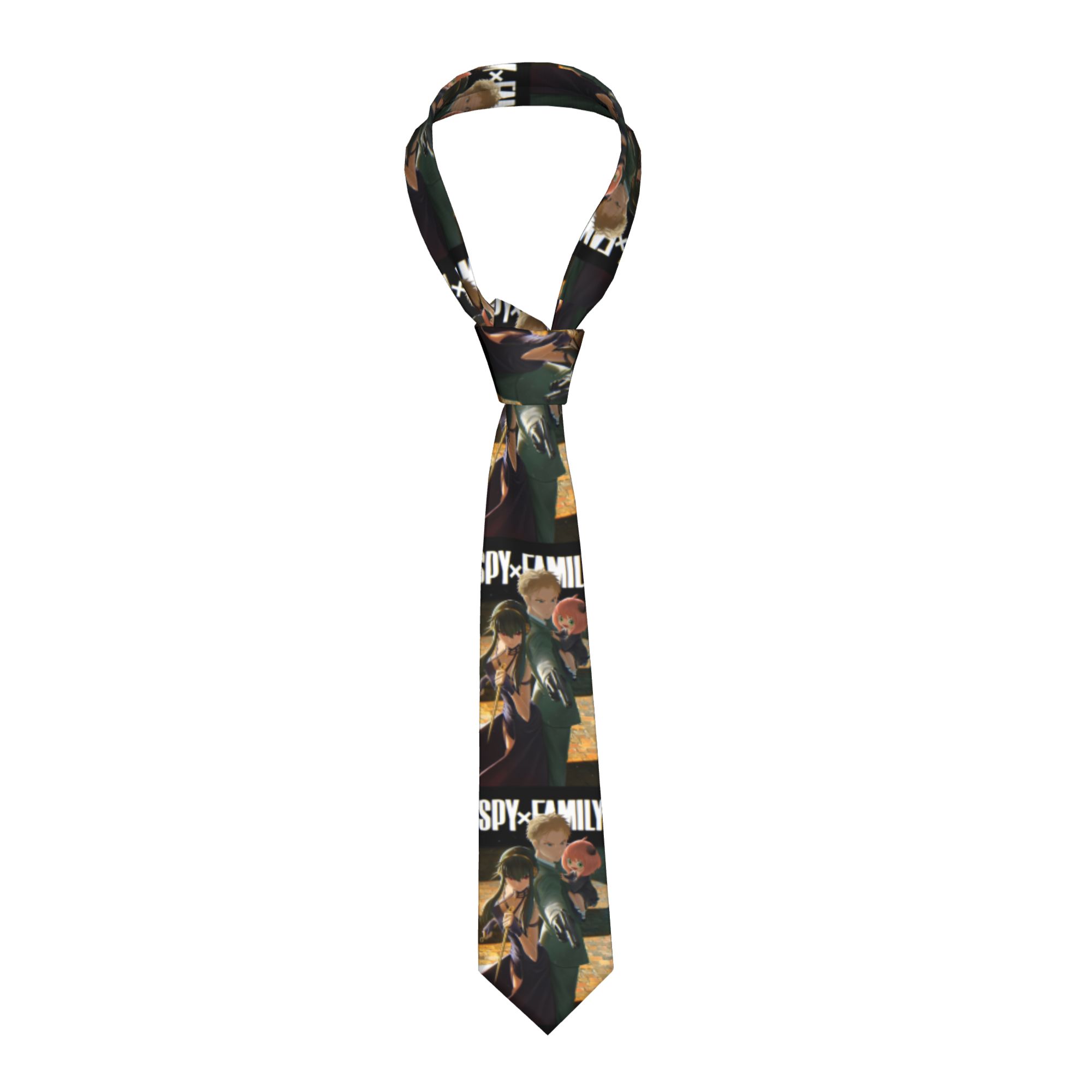 Spy X Family Necktie Unisex Sk – Skinny Tie Men Bewertung und Preis