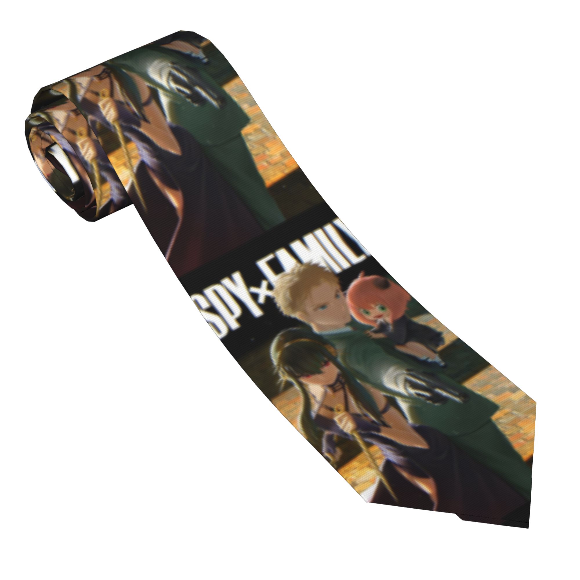 Spy X Family Necktie Unisex Sk – Skinny Tie Men Bewertung und Preis