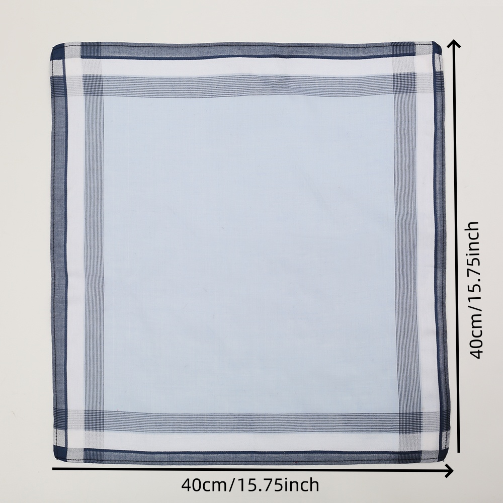 Men's Pure Cotton Yarn-Dyed Ha – Handkerchief Cotton Men Bewertung und Preis