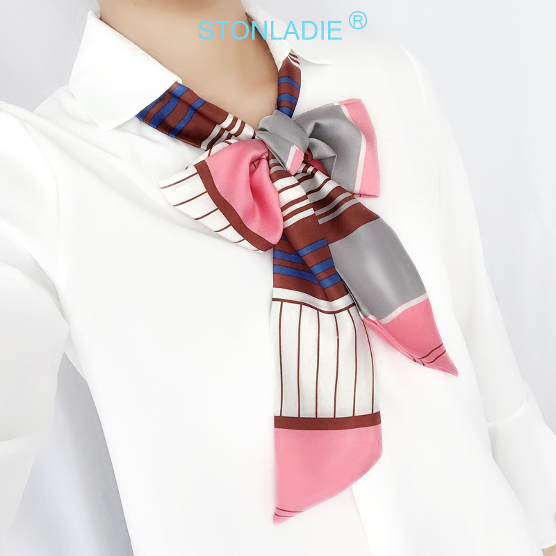 TOP Small Long Silk Neckerchie – Silk Tie Striped Bewertung und Preis