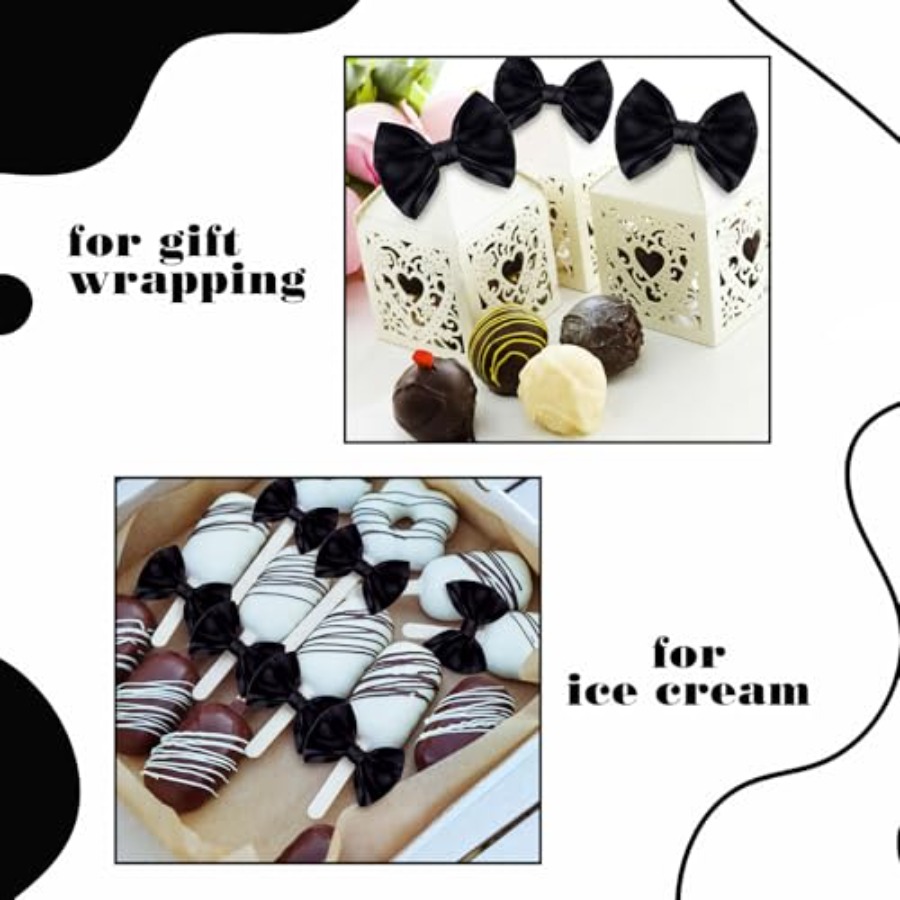 Black 48 Pcs 3.5 Inch Bows wit – Bow Tie Pre Tied Bewertung und Preis