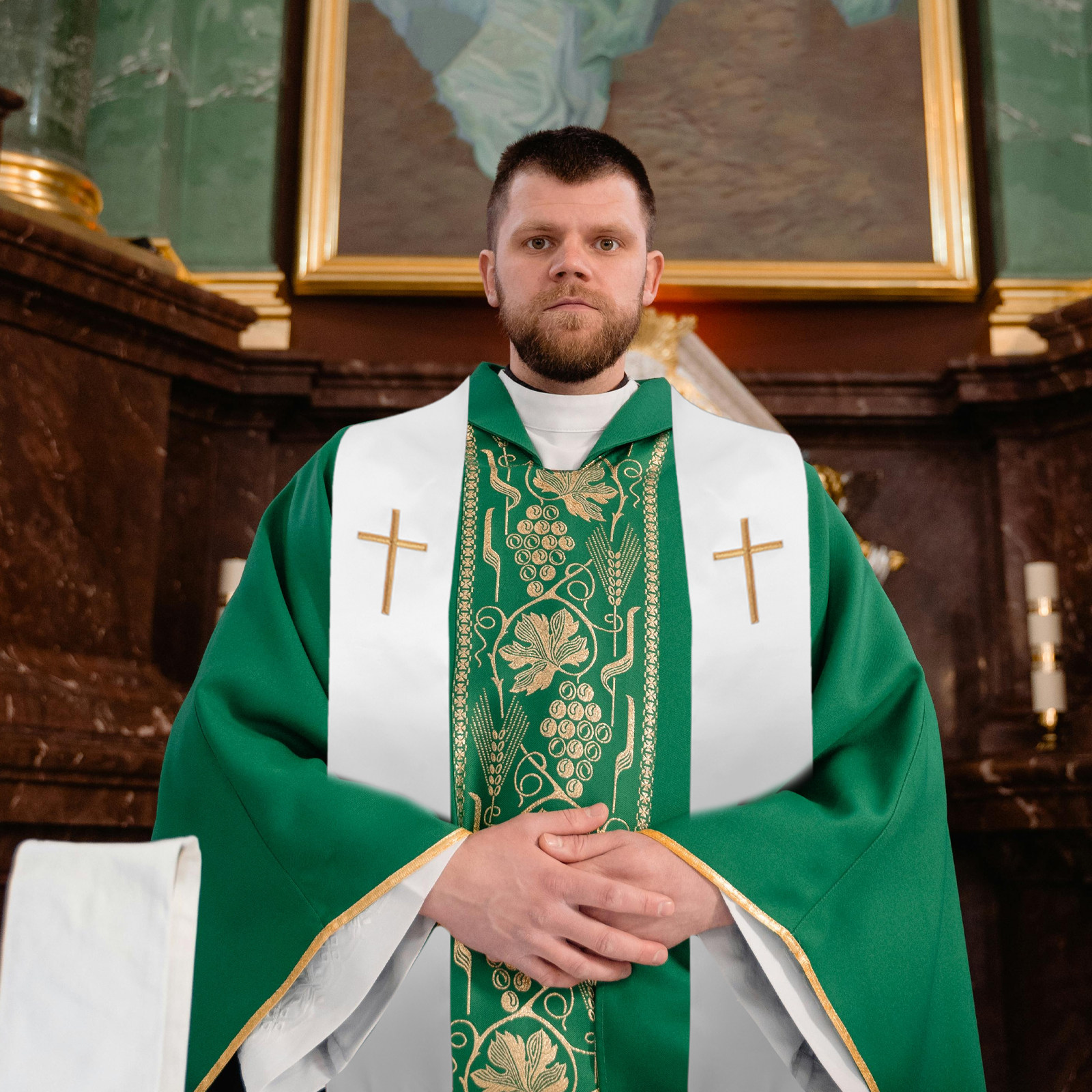 Clergy Stole Embroidered Cross – Stole Wedding Shawl Bewertung und Preis