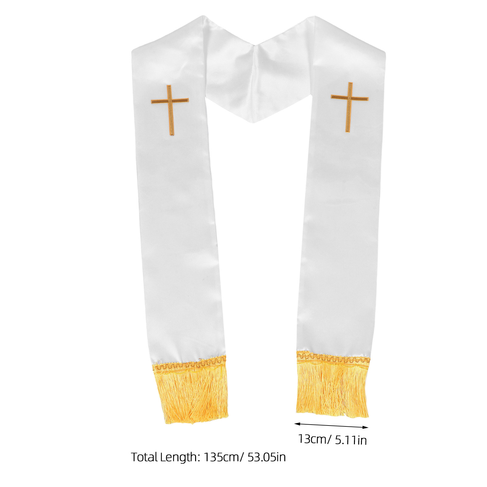 Clergy Stole Embroidered Cross – Stole Wedding Shawl Bewertung und Preis