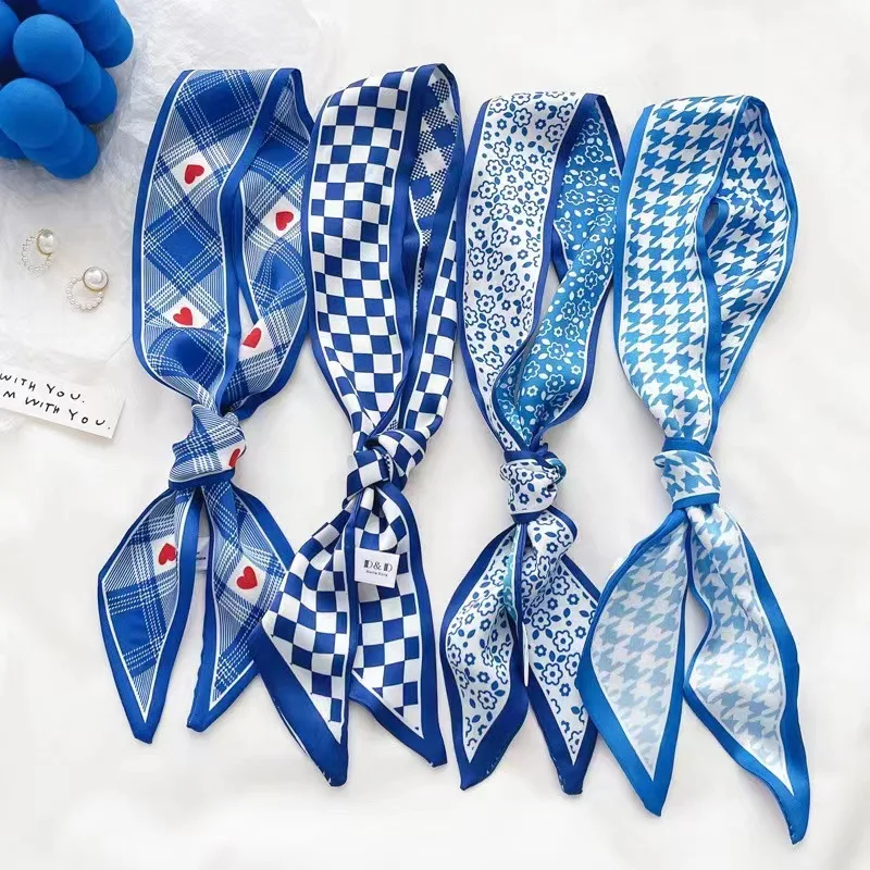 Klein blue silk scarf new chec – Bandana Cotton Bewertung und Preis