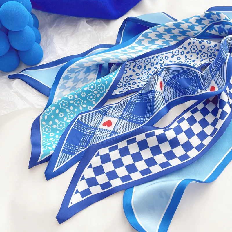 Klein blue silk scarf new chec – Bandana Cotton Bewertung und Preis