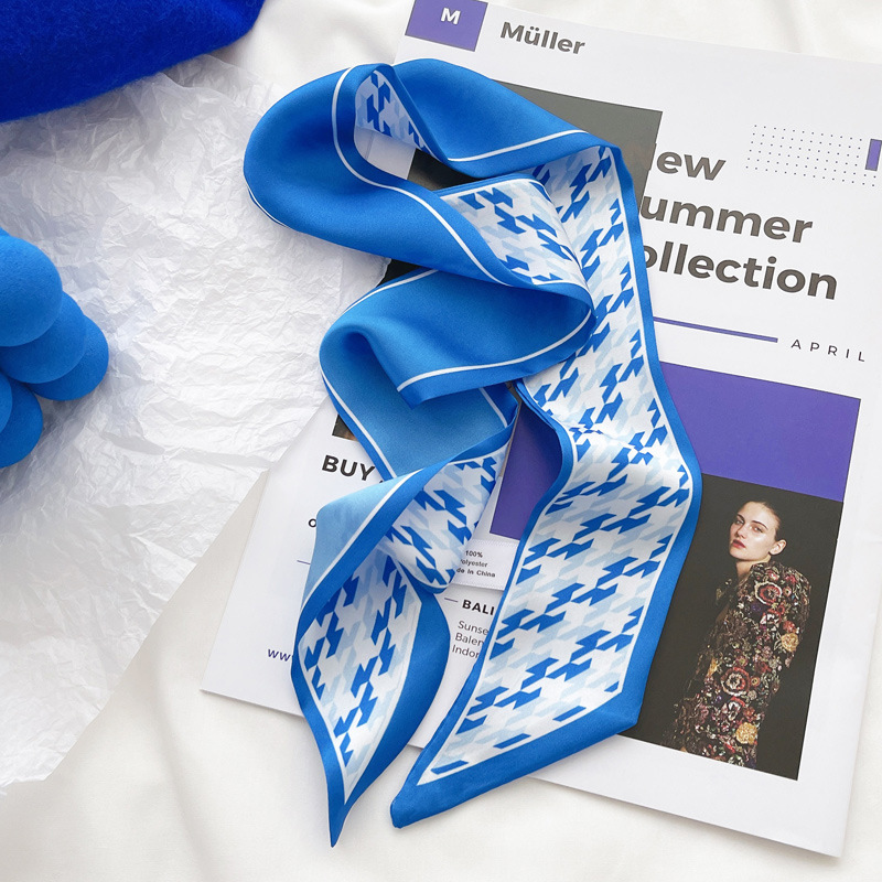 Klein blue silk scarf new chec – Bandana Cotton Bewertung und Preis