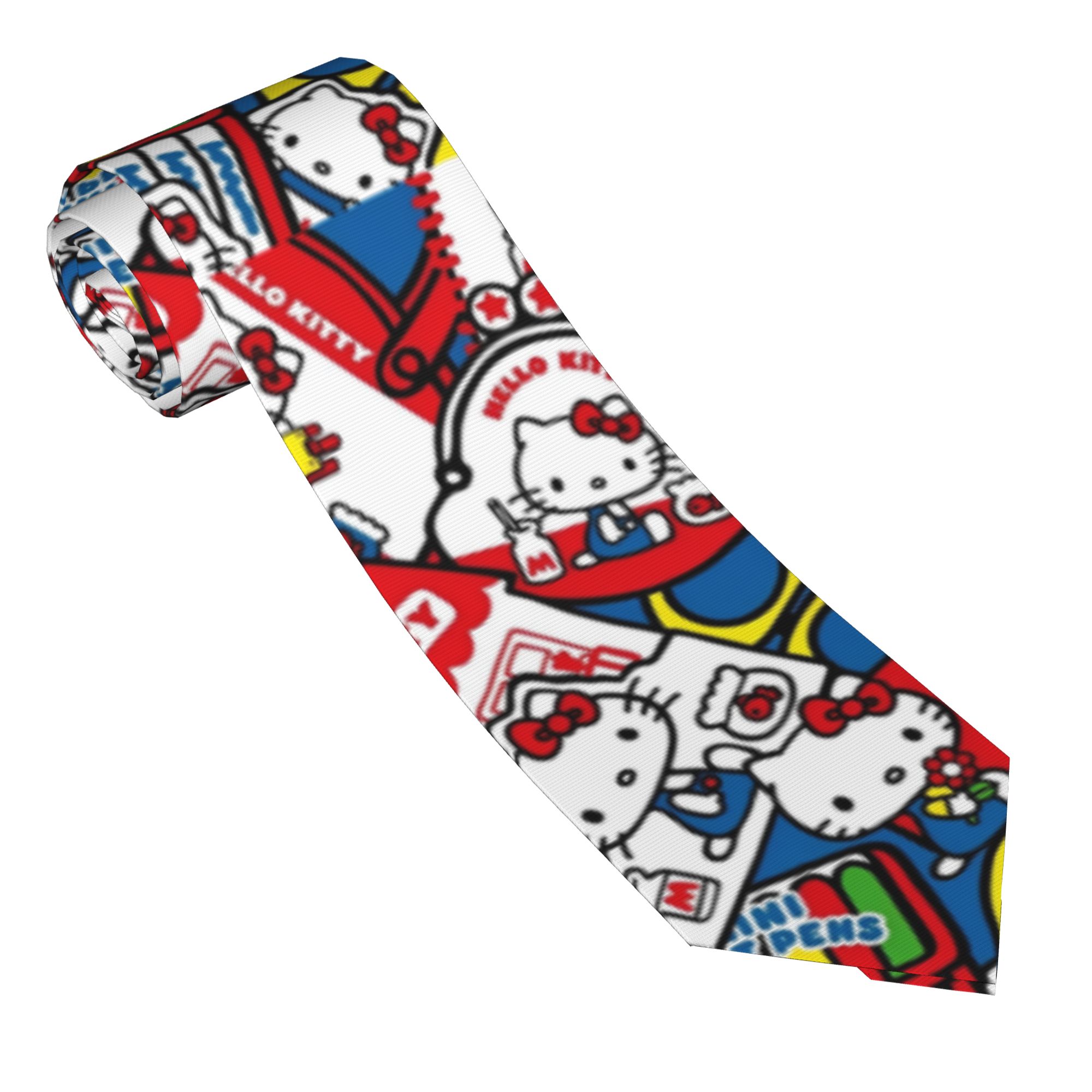 Hello Kitty Colorful Neckties  – Skinny Tie Men Bewertung und Preis