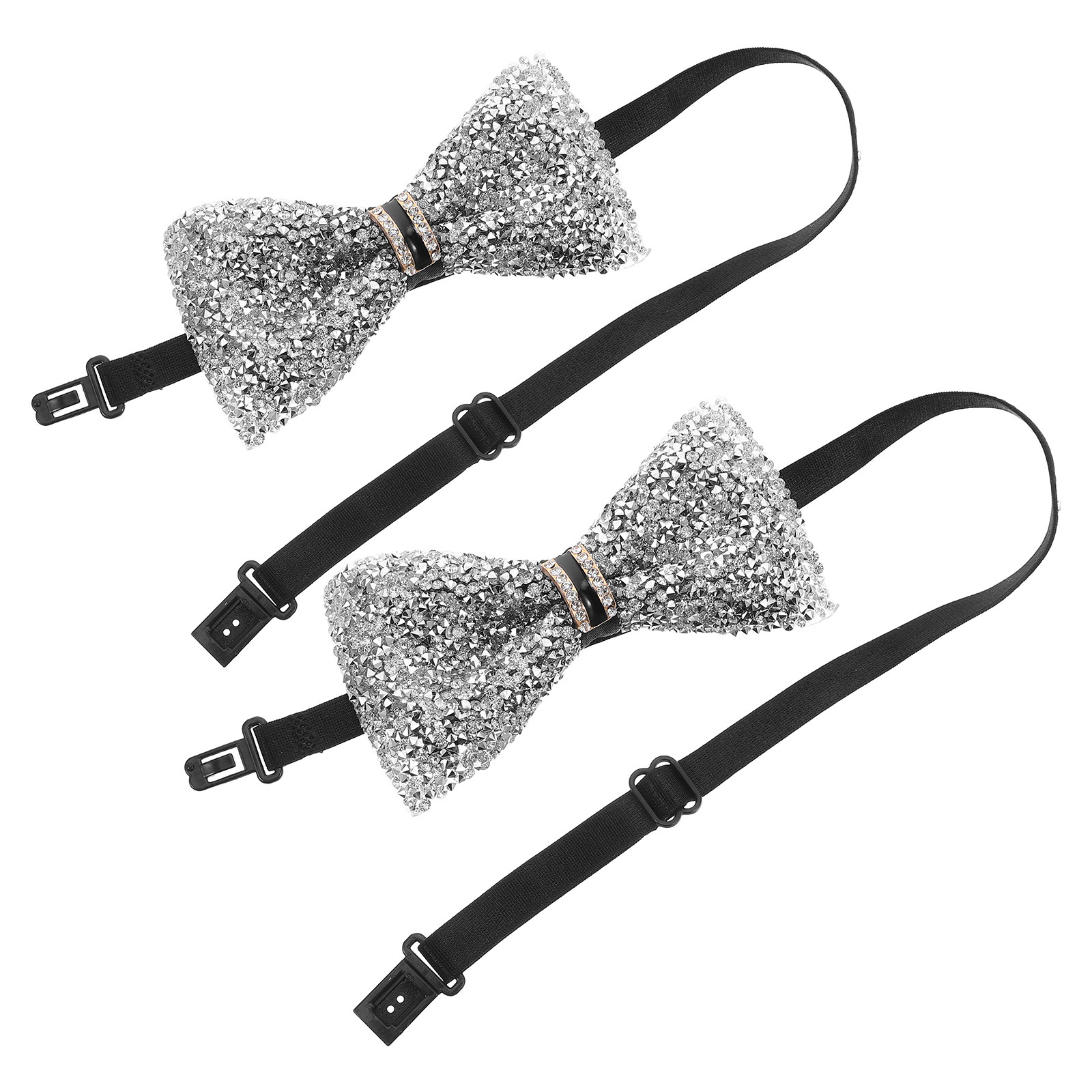 2Pcs Children Bow Tie Sparklin – Bow Tie Pre Tied Bewertung und Preis
