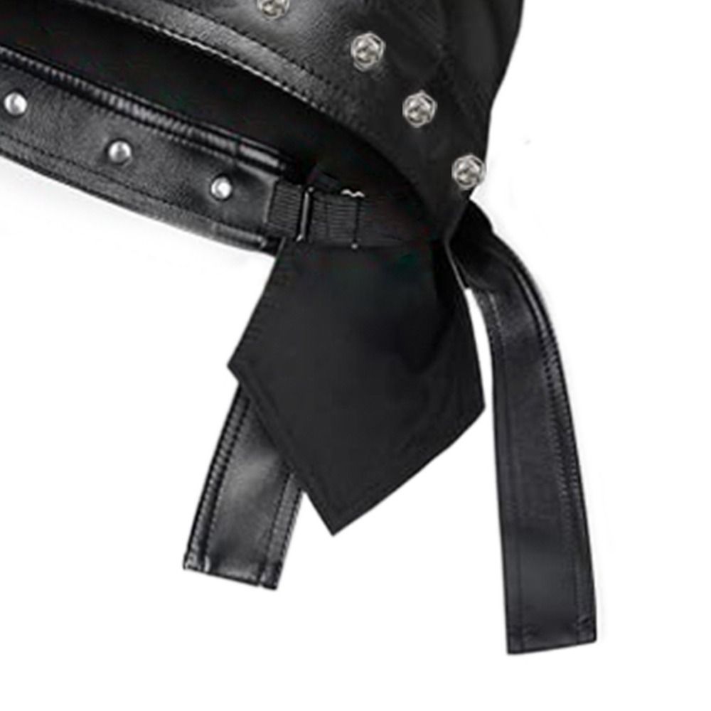 New PU Leather Black Biker Cap – Bandana Doo Rag Bewertung und Preis