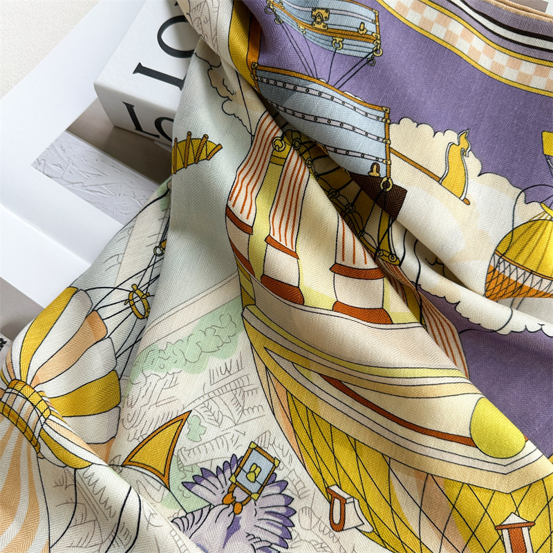 Fashion 135x135cm Silk Wool Sc – Pashmina Wrap Large Bewertung und Preis
