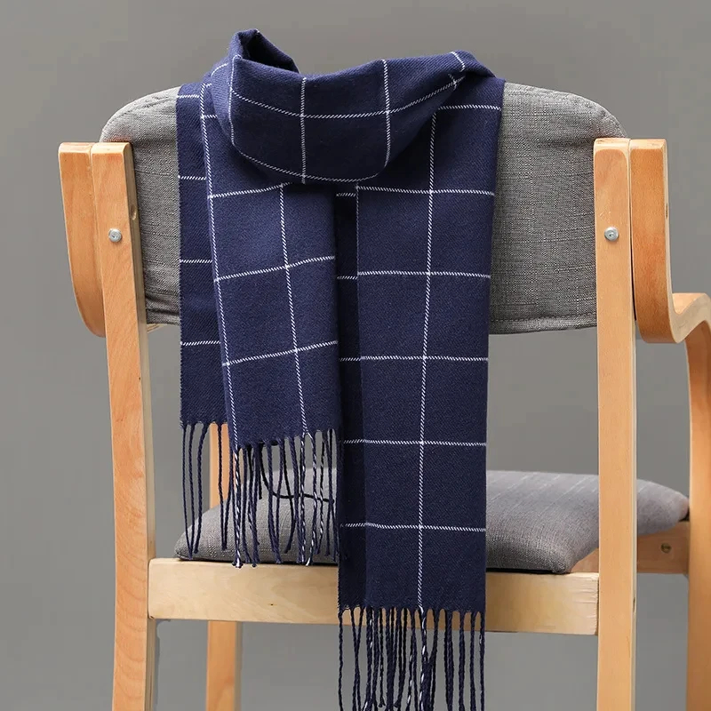 2024 New Winter Men Scarf Keep – Muffler Men Wool Bewertung und Preis