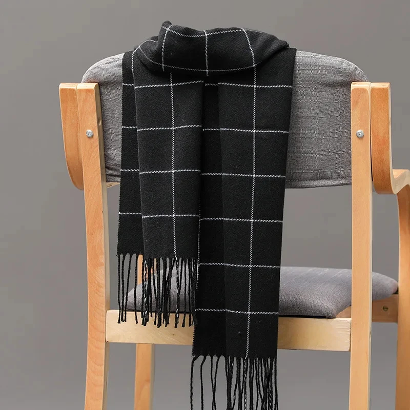 2024 New Winter Men Scarf Keep – Muffler Men Wool Bewertung und Preis