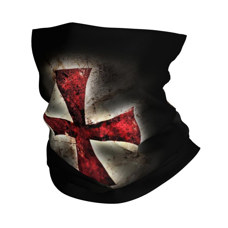 Custom Knights Templar Flag Ba – Neck Warmer Tube Bewertung und Preis