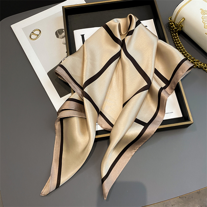 100% Real Silk Scarf New 70CM  – Silk Neck Scarf Bewertung und Preis